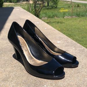 Antonio Melani 3” Patton Peep-Toe Heels